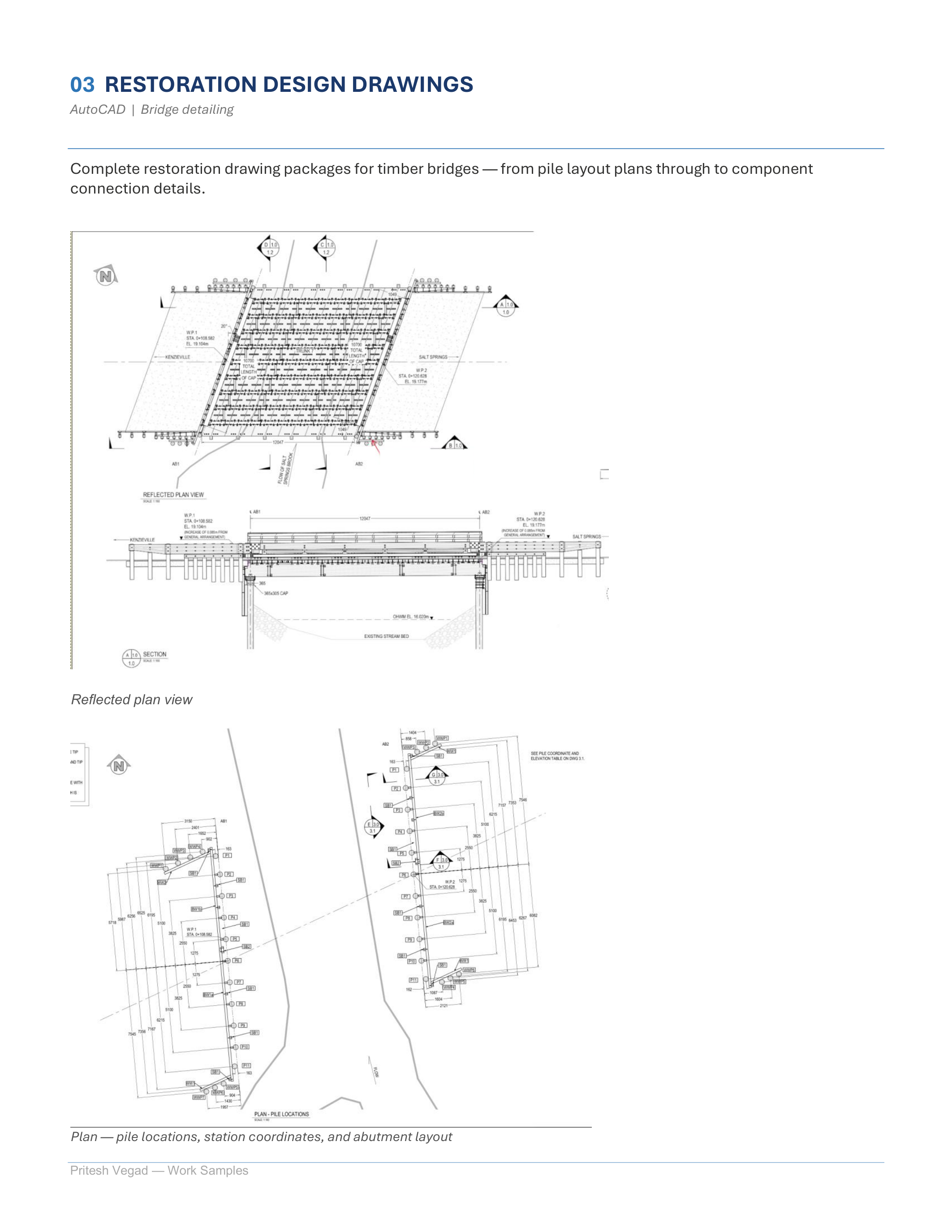 Restoration drawing — reflected plan view