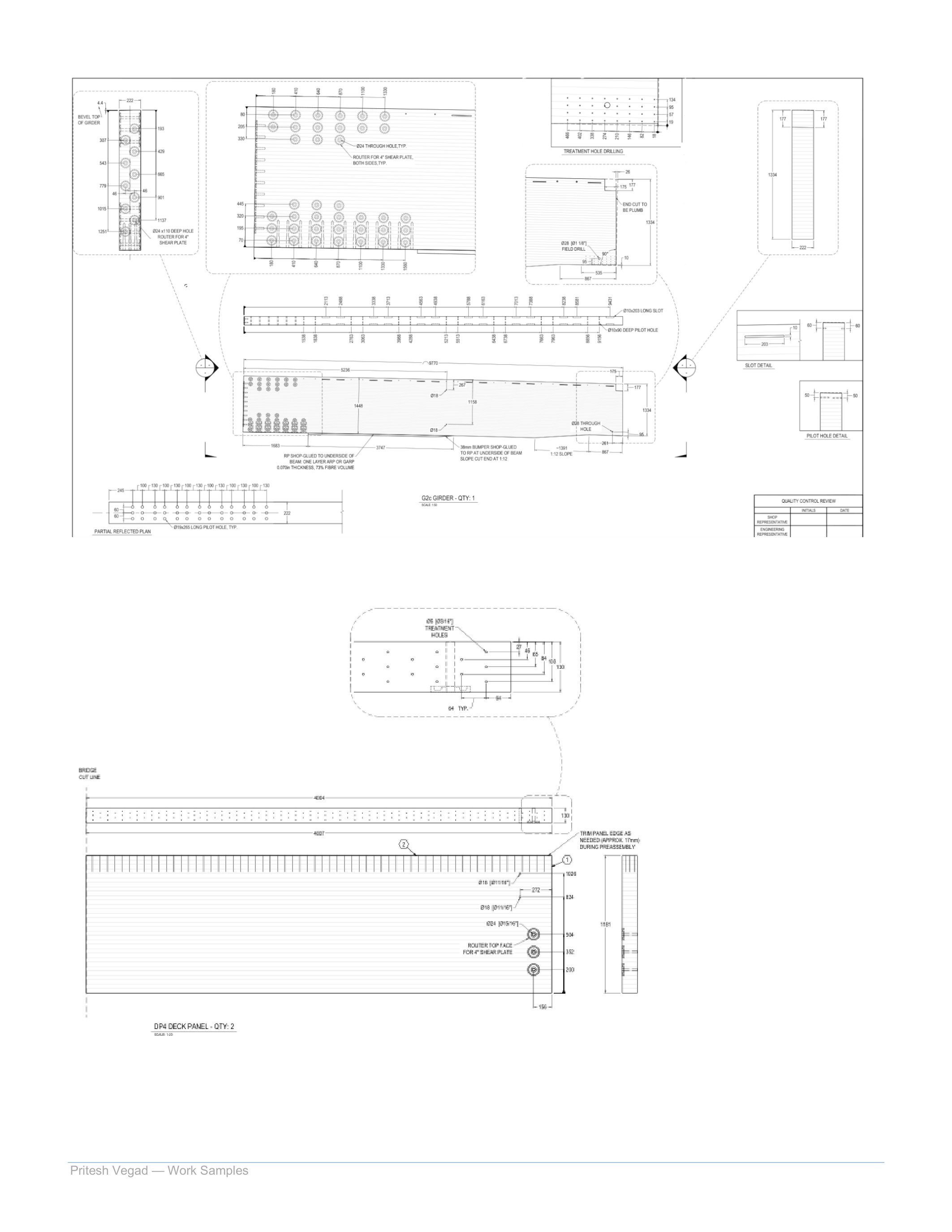 Timber restoration \u2014 section view